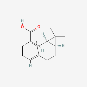 molecular formula C15H22O2 B2418958 缬草烯酸 A CAS No. 1247014-34-1