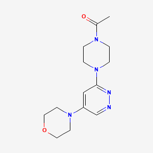 1-(4-(5-Morpholinopyridazin-3-yl)piperazin-1-yl)ethanone