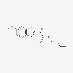 butyl N-(6-methoxy-1,3-benzothiazol-2-yl)carbamate