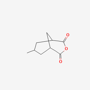 molecular formula C9H12O3 B2419073 7-Methyl-3-oxabicyclo[3.3.1]nonane-2,4-dione CAS No. 90534-61-5