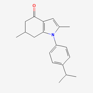 2,6-Dimethyl-1-(4-(isopropyl)phenyl)-5,6,7-trihydroindol-4-one