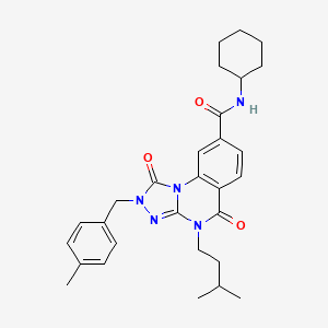 molecular formula C29H35N5O3 B2419114 AKOS004965979 CAS No. 1223835-58-2