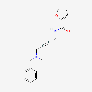 N-(4-(benzyl(methyl)amino)but-2-yn-1-yl)furan-2-carboxamide