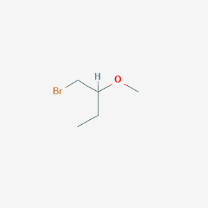 molecular formula C5H11BrO B2419128 1-溴-2-甲氧基丁烷 CAS No. 24618-34-6
