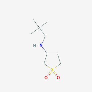 3-[(2,2-Dimethylpropyl)amino]-1lambda6-thiolane-1,1-dione