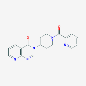 3-(1-picolinoylpiperidin-4-yl)pyrido[2,3-d]pyrimidin-4(3H)-one