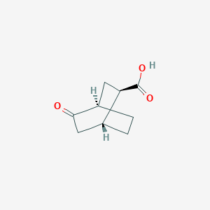 molecular formula C9H12O3 B2419313 Rel-(1R,2R,4R)-5-氧代双环[2.2.2]辛烷-2-羧酸 CAS No. 1865723-93-8
