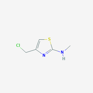 4-(Chloromethyl)-N-methylthiazol-2-amine