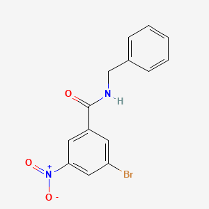 N-Benzyl-3-bromo-5-nitrobenzamide