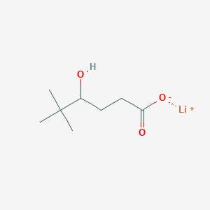 Lithium;4-hydroxy-5,5-dimethylhexanoate