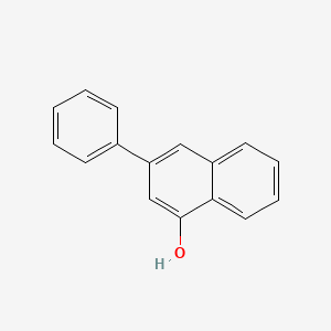 molecular formula C16H12O B2419528 3-苯基萘-1-醇 CAS No. 30069-65-9