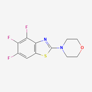 4-(4,5,6-Trifluorobenzo[d]thiazol-2-yl)morpholine