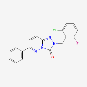 2-(2-chloro-6-fluorobenzyl)-6-phenyl-[1,2,4]triazolo[4,3-b]pyridazin-3(2H)-one