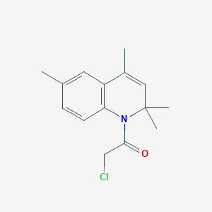 2-Chloro-1-(2,2,4,6-tetramethyl-2H-quinolin-1-yl)-ethanone
