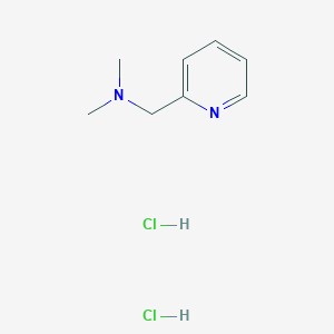 molecular formula C8H14Cl2N2 B2419650 dimethyl[(pyridin-2-yl)methyl]aminedihydrochloride CAS No. 63897-06-3