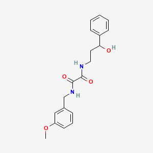 N1-(3-hydroxy-3-phenylpropyl)-N2-(3-methoxybenzyl)oxalamide
