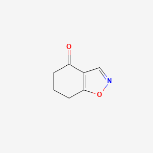 molecular formula C7H7NO2 B2419742 6,7-二氢-5H-苯并[d]异噁唑-4-酮 CAS No. 87287-41-0