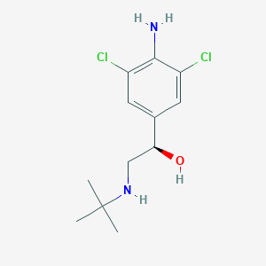 molecular formula C12H18Cl2N2O B024198 (R)-克伦特罗 CAS No. 50306-03-1