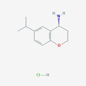 (R)-6-Isopropylchroman-4-amine hcl