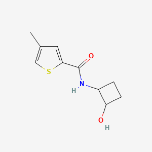 N-(2-hydroxycyclobutyl)-4-methylthiophene-2-carboxamide
