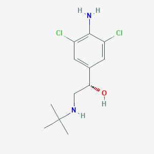 molecular formula C12H18Cl2N2O B024199 (S)-克仑特罗 CAS No. 50499-60-0