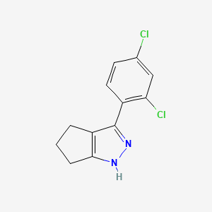 3-(2,4-Dichlorophenyl)-1,4,5,6-tetrahydrocyclopenta[c]pyrazole