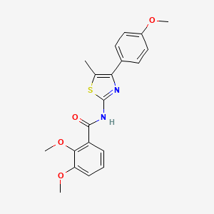 2,3-dimethoxy-N-(4-(4-methoxyphenyl)-5-methylthiazol-2-yl)benzamide