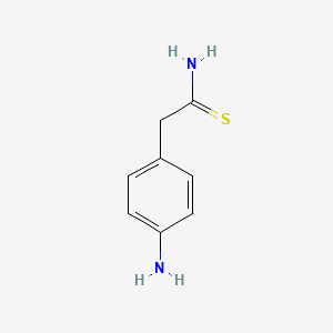 2-(4-Aminophenyl)ethanethioamide