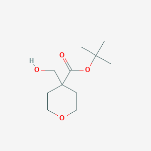 Tert-butyl 4-(hydroxymethyl)oxane-4-carboxylate