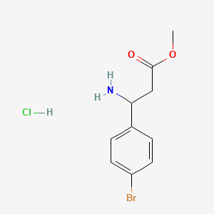 Methyl 3-amino-3-(4-bromophenyl)propanoate hydrochloride