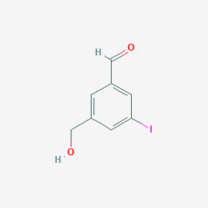 3-(Hydroxymethyl)-5-iodobenzaldehyde