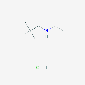 molecular formula C14H18N2O5S B242023 N-Ethyl-2,2-dimethyl-1-propanamine hydrochloride CAS No. 17839-28-0