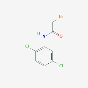 molecular formula C8H6BrCl2NO B2420291 2-bromo-N-(2,5-dichlorophenyl)acetamide CAS No. 349120-85-0