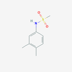 molecular formula C9H13NO2S B2420299 N-(3,4-dimethylphenyl)methanesulfonamide CAS No. 71270-52-5