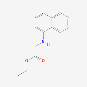 molecular formula C14H15NO2 B2420320 1-萘基氨基乙酸乙酯 CAS No. 107456-67-7