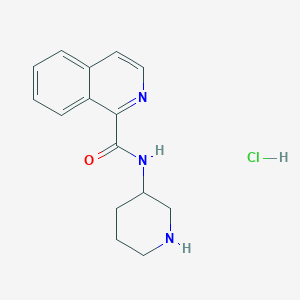N-(Piperidin-3-yl)isoquinoline-1-carboxamide hydrochloride