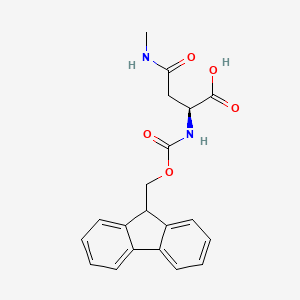 molecular formula C20H20N2O5 B2420420 n-Fmoc-n'-methyl-l-asparagine CAS No. 149204-93-3