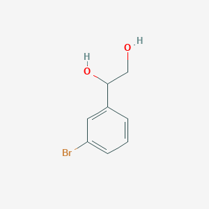 1-(3-Bromophenyl)ethane-1,2-diol