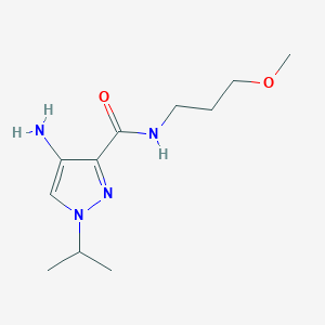 4-Amino-1-isopropyl-N-(3-methoxypropyl)-1H-pyrazole-3-carboxamide