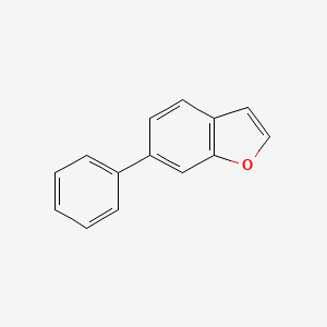 molecular formula C14H10O B2420526 6-苯基-1-苯并呋喃 CAS No. 35664-69-8