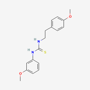 1-(3-Methoxyphenyl)-3-[2-(4-methoxyphenyl)ethyl]thiourea