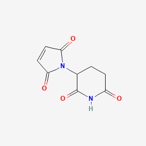 3-(2,5-Dioxopyrrol-1-yl)piperidine-2,6-dione