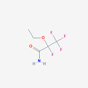 2-Ethoxy-2,3,3,3-tetrafluoropropanamide