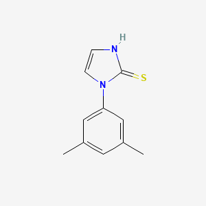 molecular formula C11H12N2S B2420808 1-(3,5-dimethylphenyl)-1H-imidazole-2-thiol CAS No. 475997-95-6