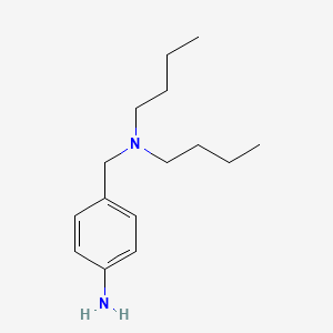 4-[(Dibutylamino)methyl]aniline