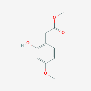 molecular formula C10H12O4 B2420849 Methyl 2-(2-hydroxy-4-methoxyphenyl)acetate CAS No. 212688-07-8