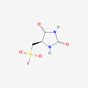 [(4R)-2,5-Dioxoimidazolidin-4-yl]methanesulfonyl fluoride