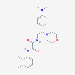 N1-(2-(4-(dimethylamino)phenyl)-2-morpholinoethyl)-N2-(2,3-dimethylphenyl)oxalamide