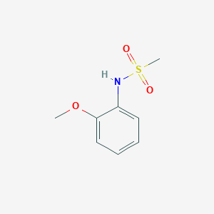 molecular formula C8H11NO3S B2420909 N-(2-methoxyphenyl)methanesulfonamide CAS No. 7022-25-5