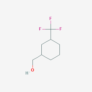 molecular formula C8H13F3O B2420916 3-(三氟甲基)环己甲醇 CAS No. 1488982-54-2
